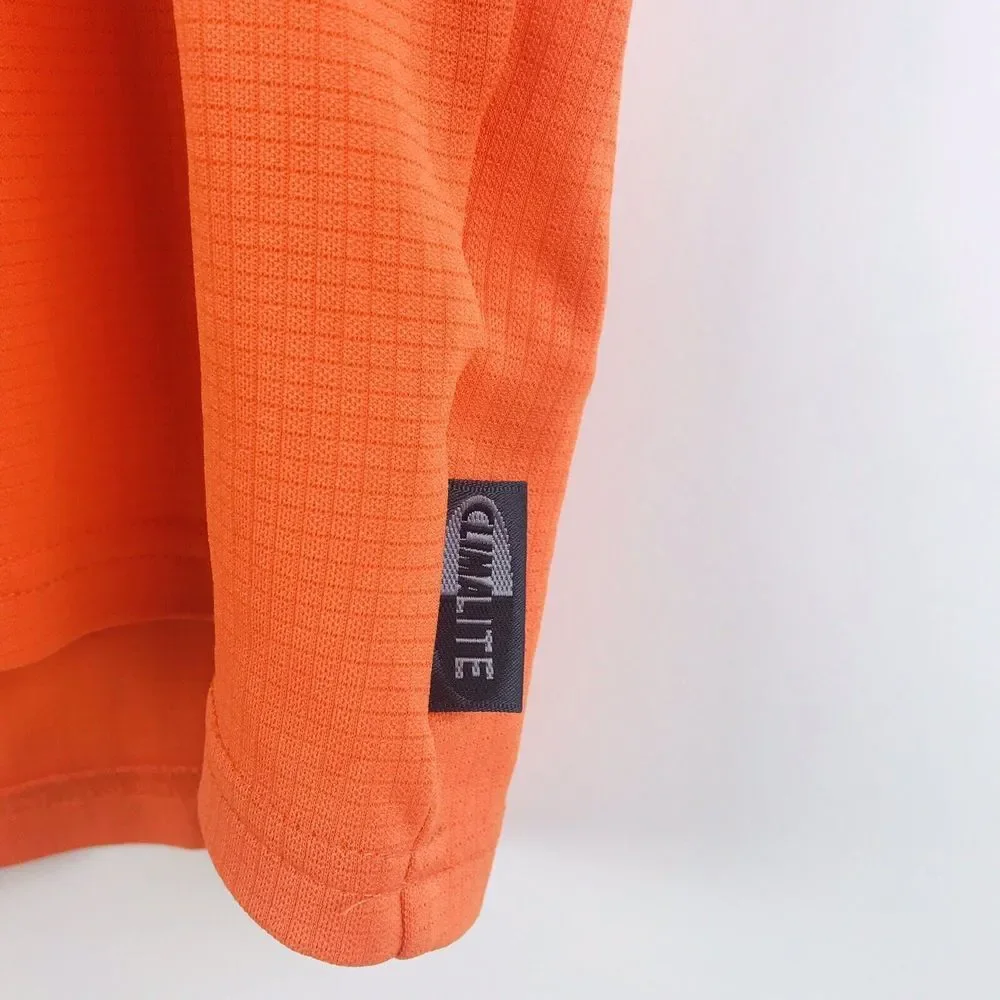 Adidas Mens S Soccer Jersey Orange White‎ Climalite Graphic